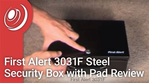 First Alert 3031F Steel Security Box with Pad Review